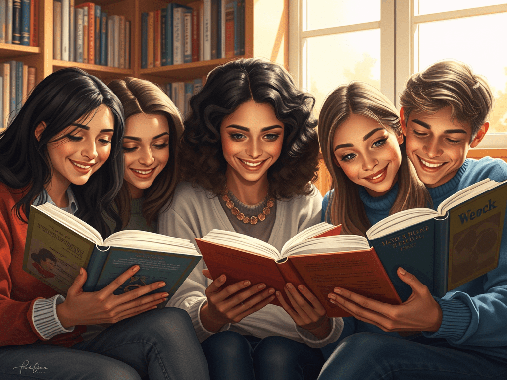 Un gruppo di lettura a Tricase